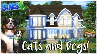 The Sims 4: Speed Build // CATS AND DOGS