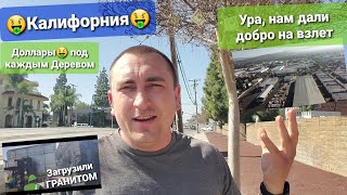 Америка деньги под каждым деревом Загрузка в Лос-Анджелесе Рейс Калифорния-Флорида 4400км