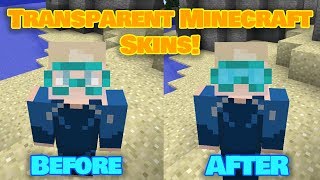 How to Make Transparent Minecraft Skins in Photoshop CC 2017 (Works in CC 2018 and CC 2019)