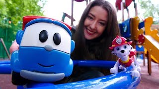 Игры с Грузовичком Левой. Видео для детей с Веселой школой