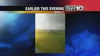 Tornado's can form in Severe Thunderstorms
