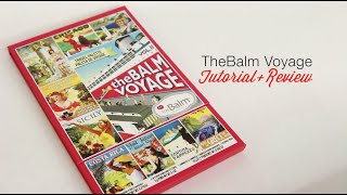 TheBalm Voyage Tutorial + Review