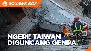Gempa Susulan M 7,2 Kembali Guncang Taiwan