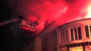 Горит Кинотеатр Жовтень, 29.10.2014