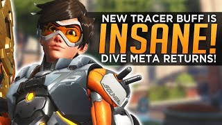 Overwatch: NEW Tracer Buff is INSANE! - Dive Meta is BACK!