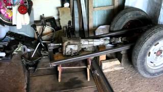 Homemade Tractor process of creating part 1