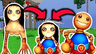 Kick the Buddy e MOMO SE CASARAM E TIVERAM UM FILHO NO MINECRAFT