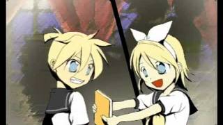 Rin and Len Kagamine - Adolescene [rus sub] Рин и Лен Кагамине - Юность