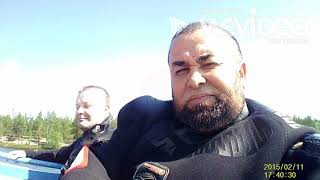 ПЕРВОЕ ПОГРУЖЕНИЕ С АКВАЛАНГОМ В НОЯБРЬСКЕ