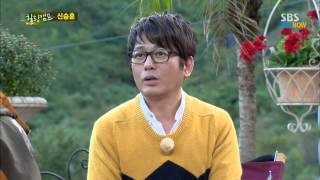 SBS [힐링캠프] - 비둘기로 하나된 신승훈, 강타, 신혜성 삼각편대