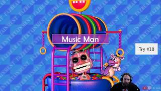 Playing Ballpit Tower 50 Times + Stats | Freddy Fazbear's Pizzeria Simulator