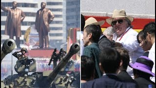 La Corée du Nord célèbre ses 70 ans sans missiles intercontinentaux mais avec Gérard Depardieu