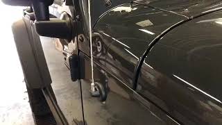 Wrangler Cowl PDR repair with tips