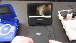 Unboxing The Sylvania 7" Portable Dvd Player