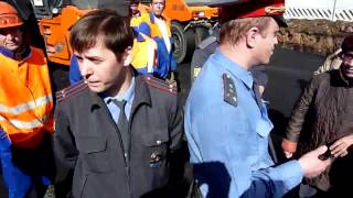 Уникальная встреча участкового и жителей Марфино