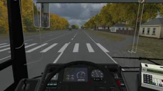 Omsi 2 Карта "Чистогорск"; маршут 541 дальние дворы
