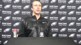 Eagles QB Nick Foles Postgame: 2013 Wk 16 vs Bears 12-22-13