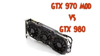 GTX970 Mod VS GTX980