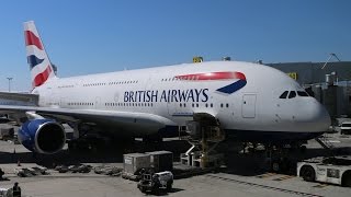 Flying with the A380 from British Airways BA0282, G-XLEB between Los Angeles and London Heathrow