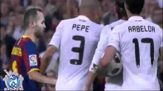 Real Madrit Fans werden von Messi abgeschossen