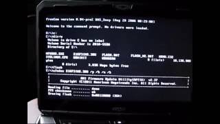 Как сделать загрузочный флэш диск и обновить BIOS ( на примере ноутбука MSI GT60-0NC )