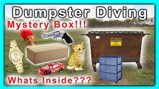 Found Mystery Box Dumpster Diving at Thrift Store #173