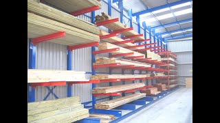 Chairborne Cantilever Racking Raw Material Storage Rack Warehouse Steel Storage Rack Metal Rack