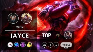 Jayce Top vs Quinn - KR Challenger Patch 9.8