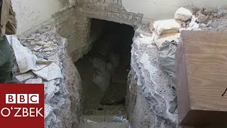 Фаллужада ИШИД қазиган тунеллар