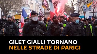 #Francia: i gilet gialli tornano nelle strade di Parigi per un nuovo round di proteste