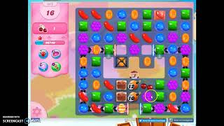 Candy Crush Level 1075 Audio Talkthrough, 2 Stars 0 Boosters