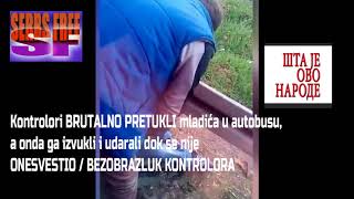 BAHATI BUS PLUS / PRETUCEN MLADIC BEZ SVESTI / 02.APRIL 2018 NOVO