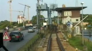 Германия из кабины машиниста Штральзунд - Засниц HD