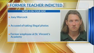 Former teacher charged for illegal photos