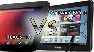 Best Tablet of 2012 (Nexus 10 vs. Galaxy Note 10.1)