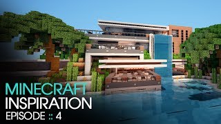 Minecraft Inspiration w/ Keralis :: Modern Cafe