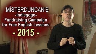 Free English Lessons - Fundraising 2015
