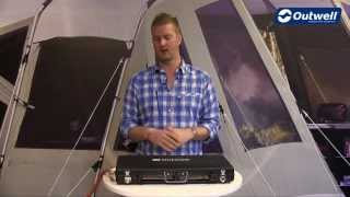 Outwell Appetizer Cooker 3 Burner Stove with Grill | Innovative Family Camping
