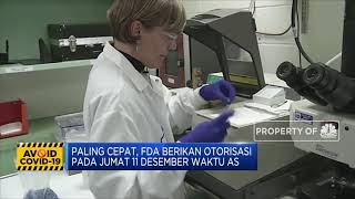 Panel FDA Setujui Vaksin Pfizer