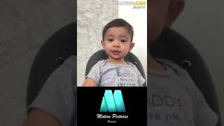 1 year old reacts to boom and reds