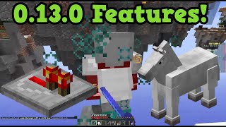 Minecraft PE 0.13.0 Features - Redstone Confirmed!