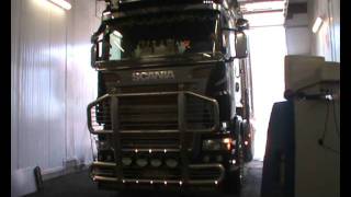 Scania R620 on dyno