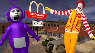 Gmod Short: Teletubbies Invade McDonald's (16+)