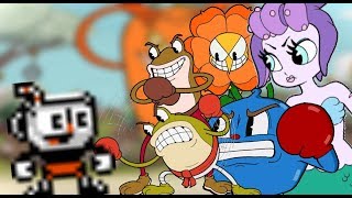 M.U.G.E.N REQUEST: Cuphead VS 4 Cuphead bosses 1