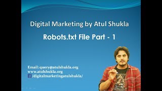 What is Google Bot, Robots.txt File, Crawler and Spider in On Page SEO - Part -1
