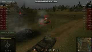 World of Tanks : Т - 43 против КВ - 5 и Type 59 (криворукие)