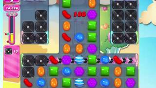 Candy Crush Saga Level 2087 with 4 moves left,  NO BOOSTERS!