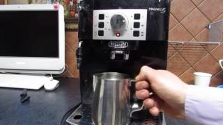 Чистка от накипи кофемашины Delonghi ECAM 22.110 Magnifica S