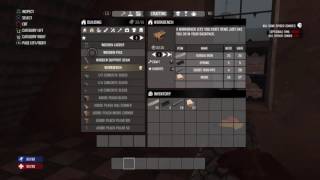 HOW TO CRAFT A WORKBENCH - 7 DAYS TO DIE - PS4/XBOX ONE