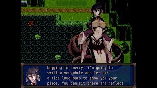 Eel girl Vore. Forest Monster HD